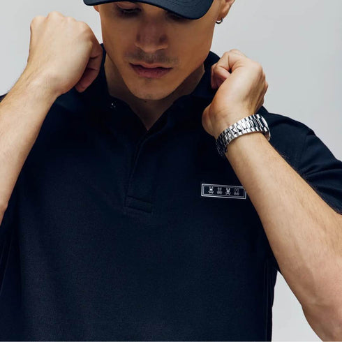 POLO NEGRO AXTON PSYCHO BUNNY